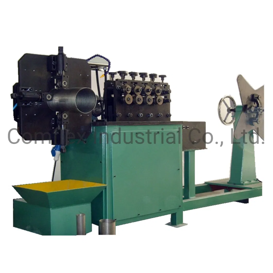 Galvanized/Stainless Steel Stripwound/Interlock Hose Forming Machine~