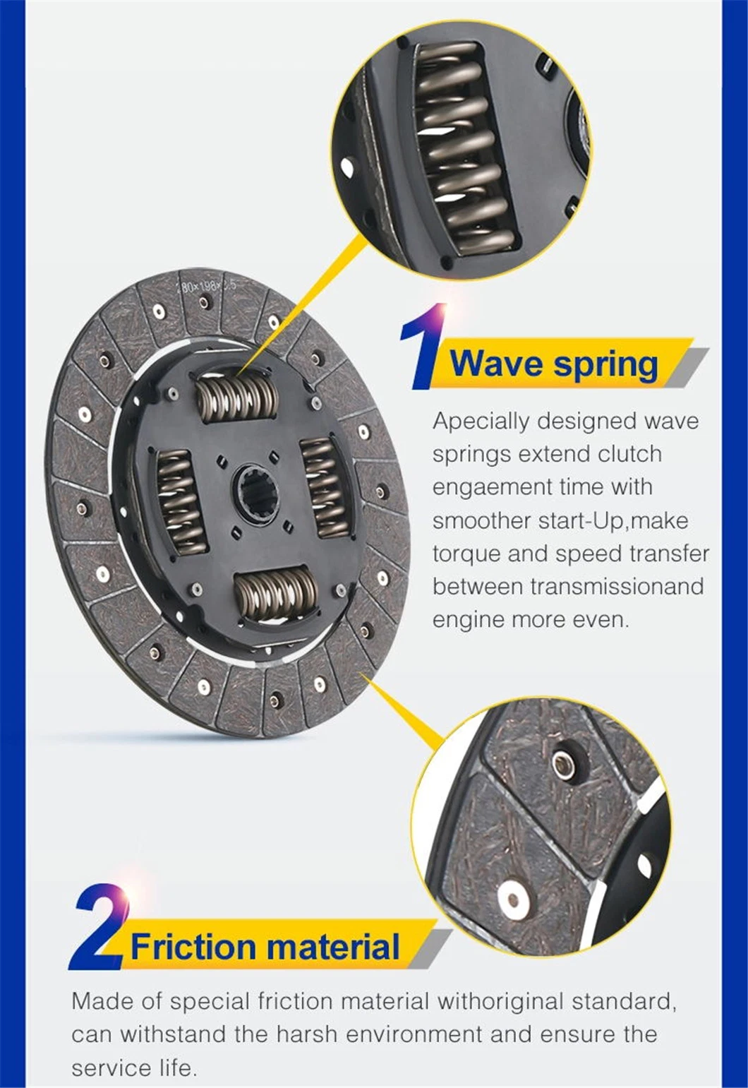 Luk Mk585740/Mfs2022/Mfk2011/Mfs2011/Mfk2012/Mfk2009 Truck Clutch Disc, Clutch Cover, Clutch Kits for Mitsubishi Fuso/Canter